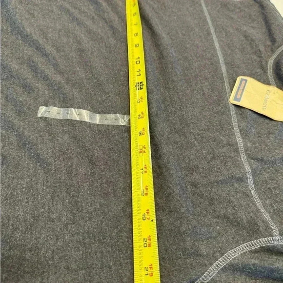 GH Bass long sleeve men’s pullover gray size L NEW - Picture 6 of 7